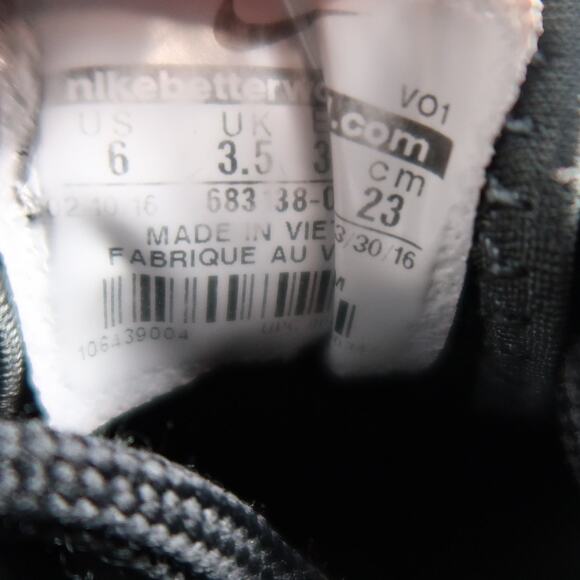 Nike Shoes Womens 6 Flex Supreme TR 3 Cross Trainer Athletic Sneaker Black White - Picture 12 of 12